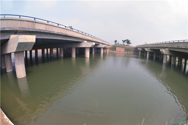 集团承建石家庄环城水系工程掠影