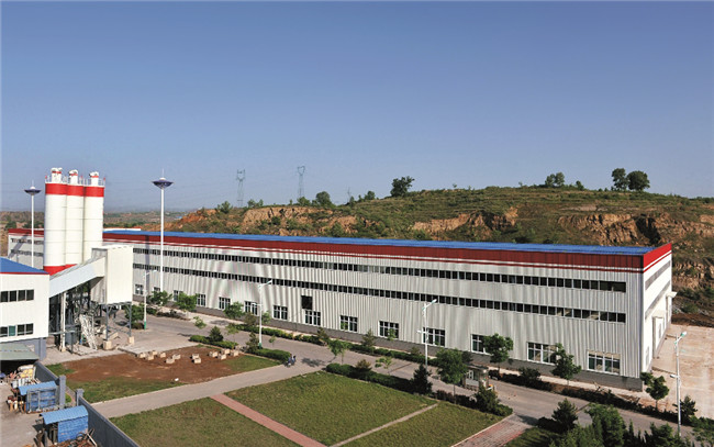 公司承建阳泉瑞丰建筑科技公司装配式建筑构件生产厂房项目